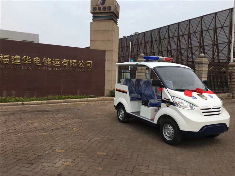 敞篷巡逻电动车@福建-华电企业巡逻项目